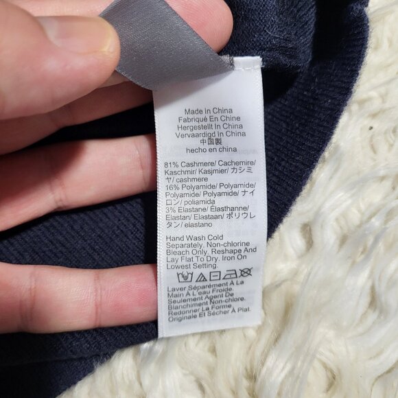 J.Crew Featherweight Cashmere-Blend Long-Sleeve Polo Shirt - Picture 7 of 9